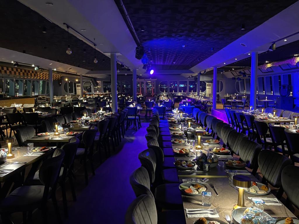 CRAZY SALE - PRIVATE TABLE BOSPHORUS DINNER CRUISE (NON ALCOHOL) - SELF-COMING 